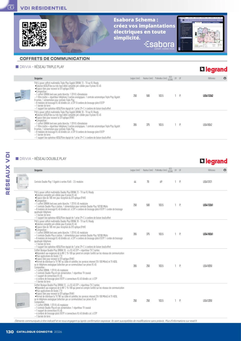 Rexel                                                     catalogue du 10/04 – page 130
