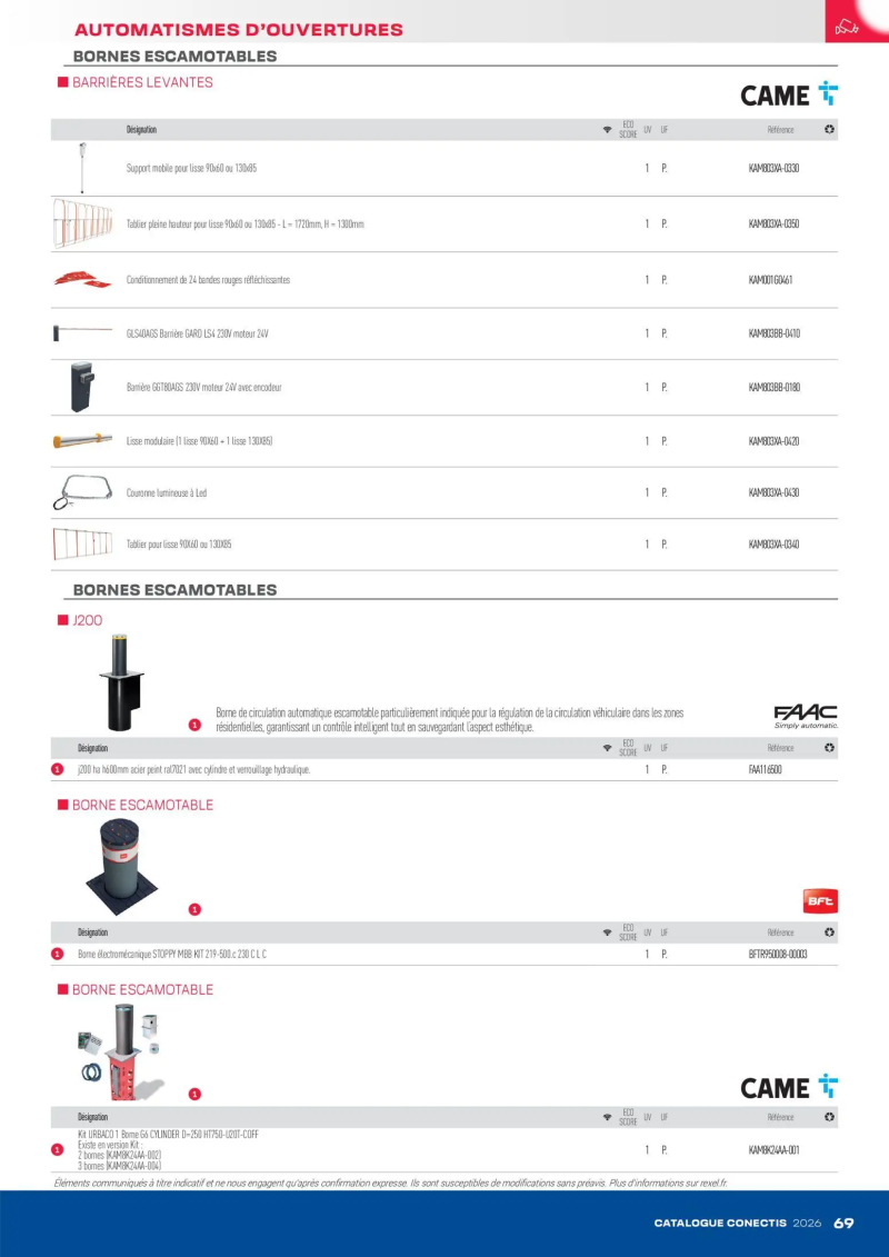 Rexel                                                     catalogue du 10/04 – page 69