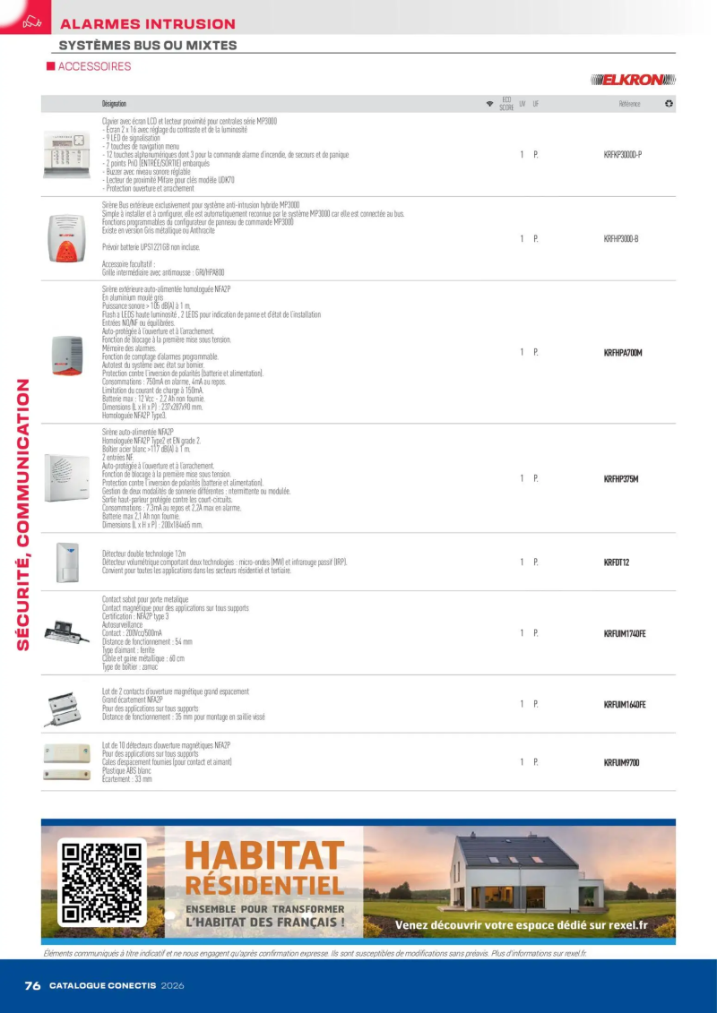 Rexel                                                     catalogue du 10/04 – page 76