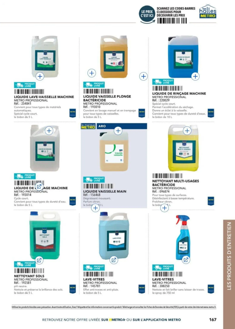 Metro catalogue du 14/04 – page 167