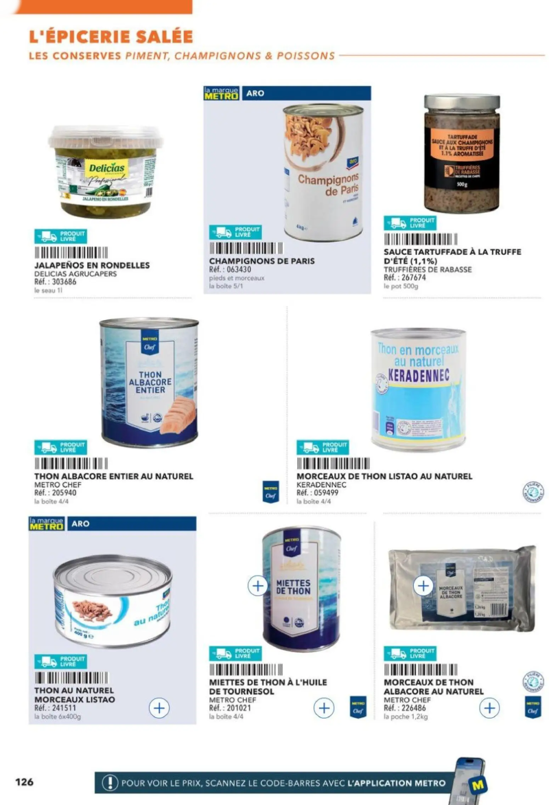 Metro catalogue du 14/04 – page 126