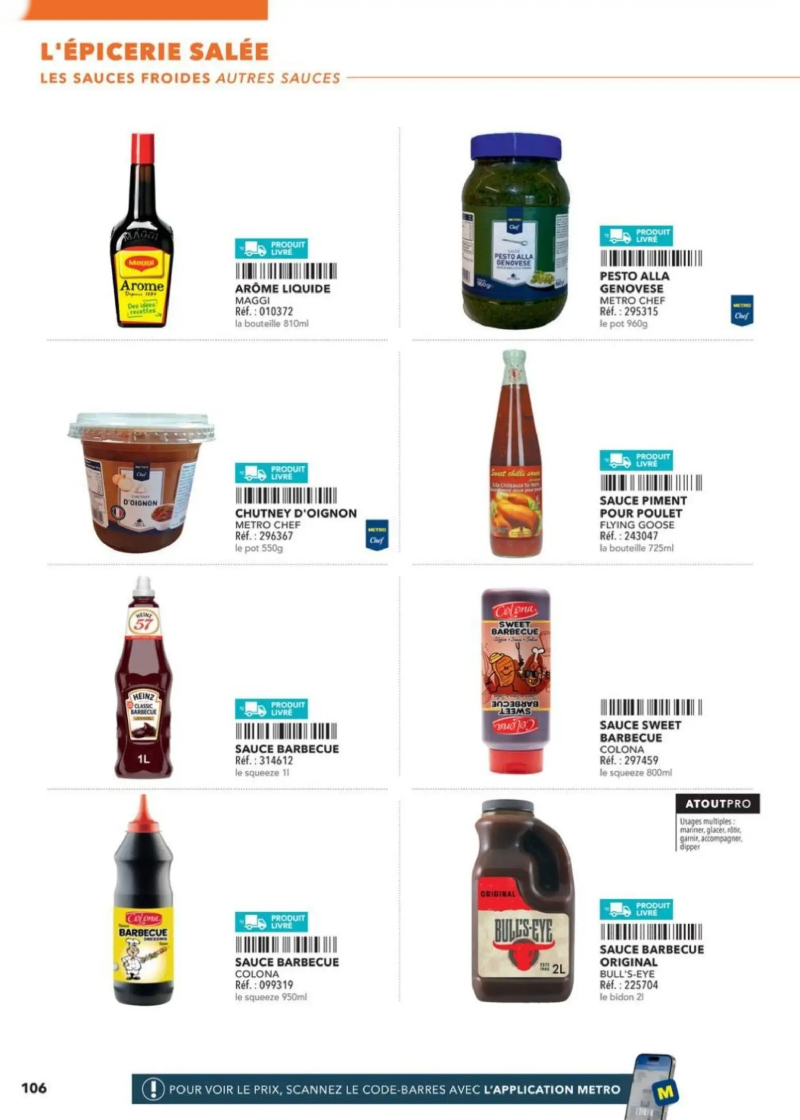 Metro catalogue du 14/04 – page 106
