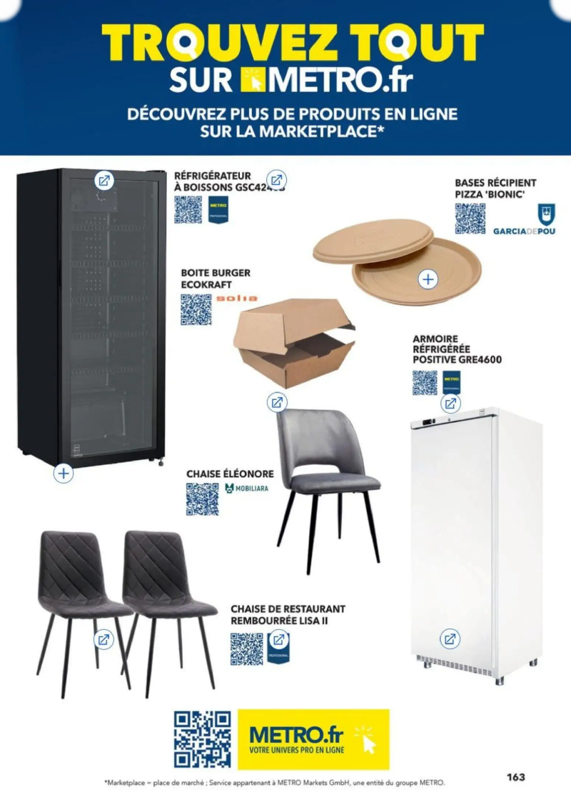 Metro catalogue du 14/04 – page 163