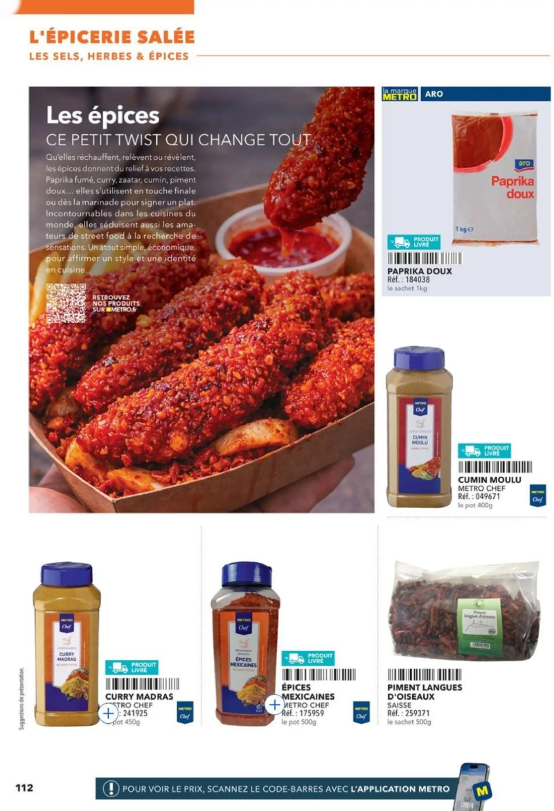 Metro catalogue du 14/04 – page 112