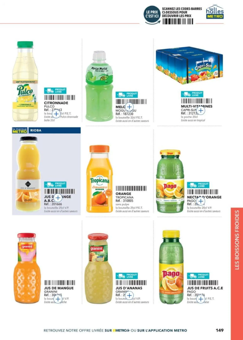 Metro catalogue du 14/04 – page 149