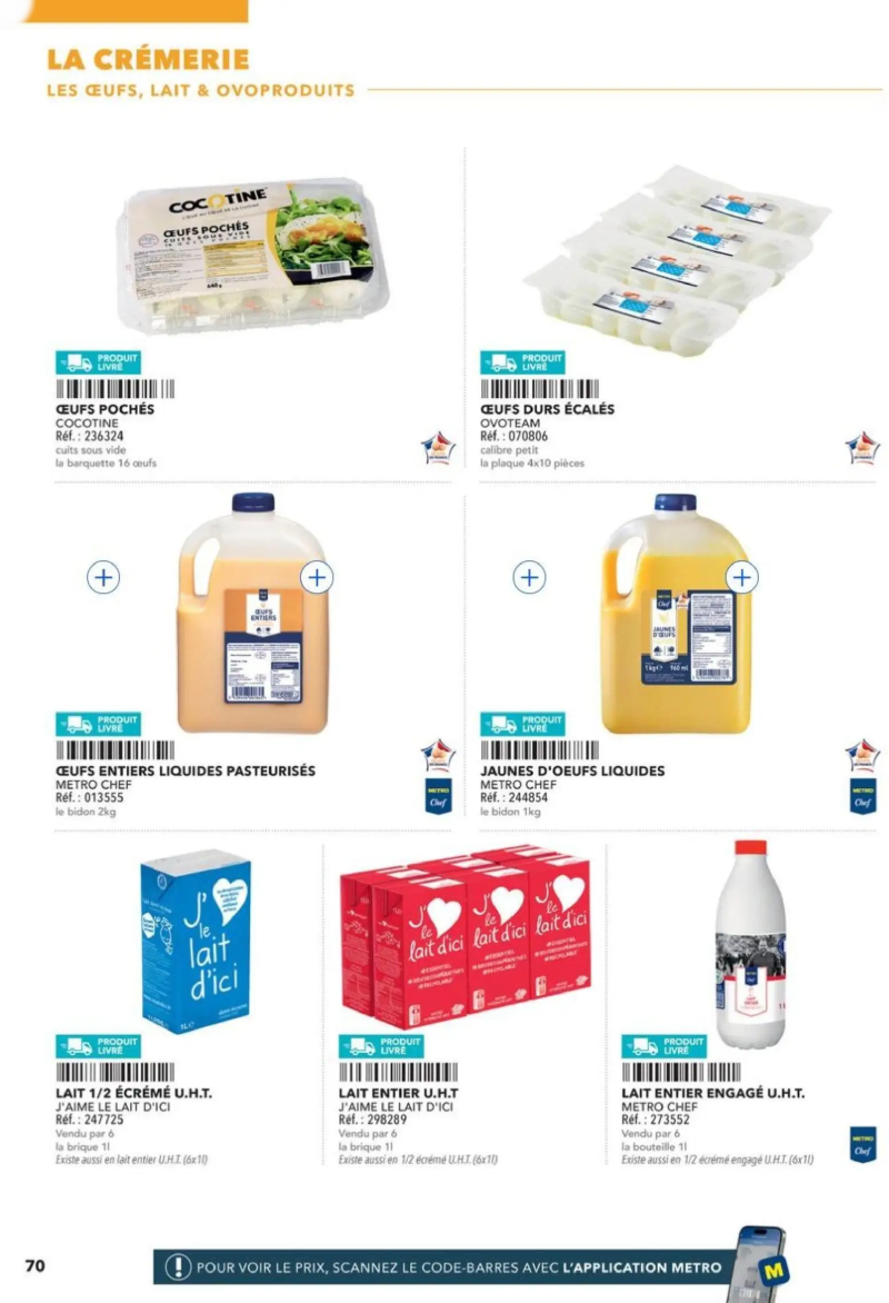 Metro catalogue du 14/04 – page 70