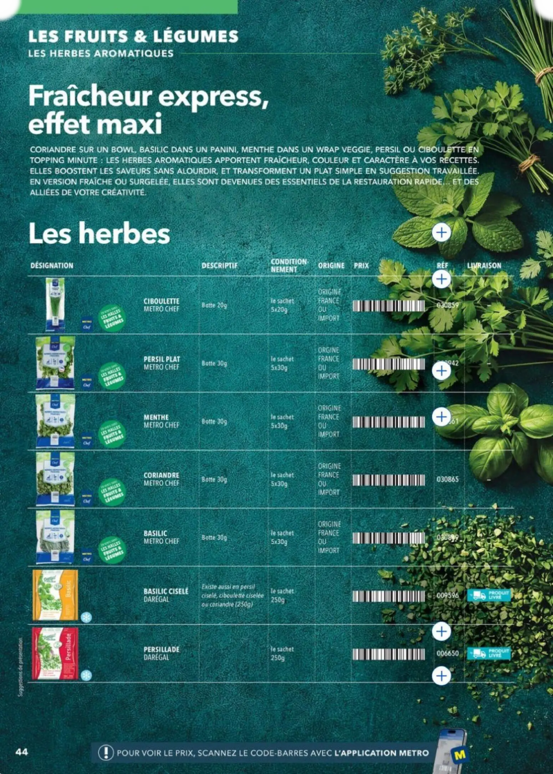 Metro catalogue du 14/04 – page 44