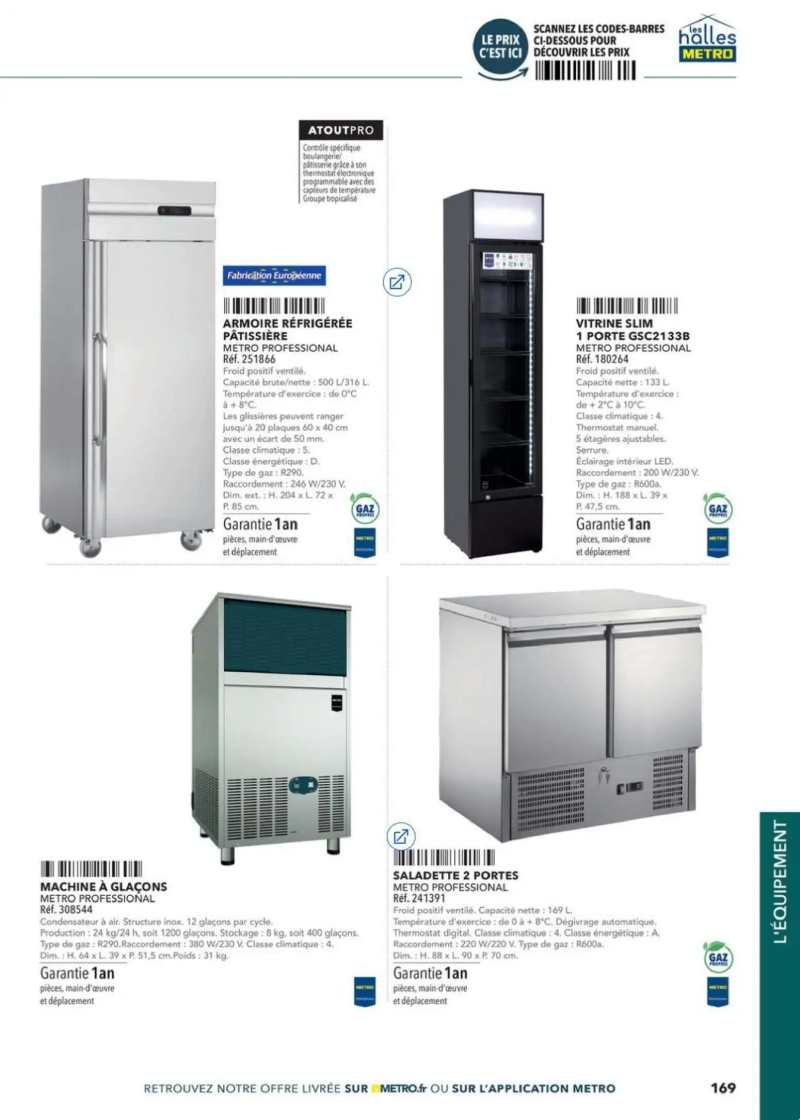Metro catalogue du 14/04 – page 169