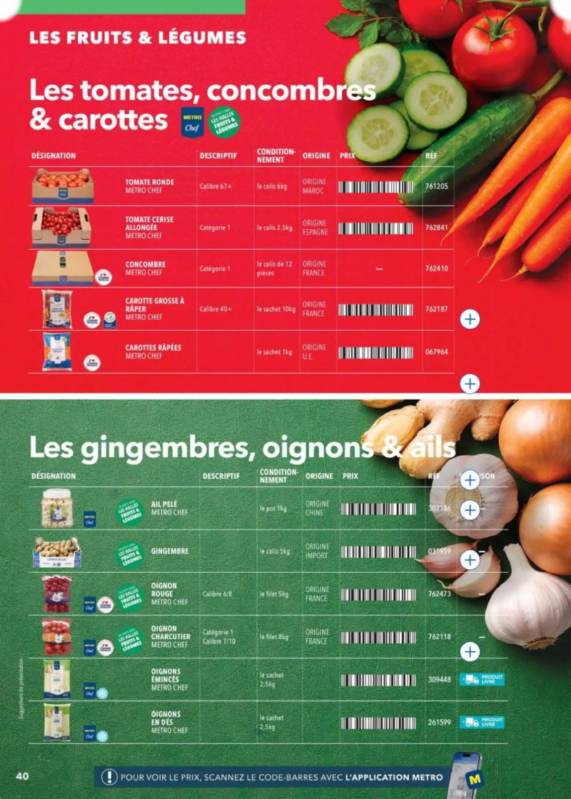 Metro catalogue du 14/04 – page 40