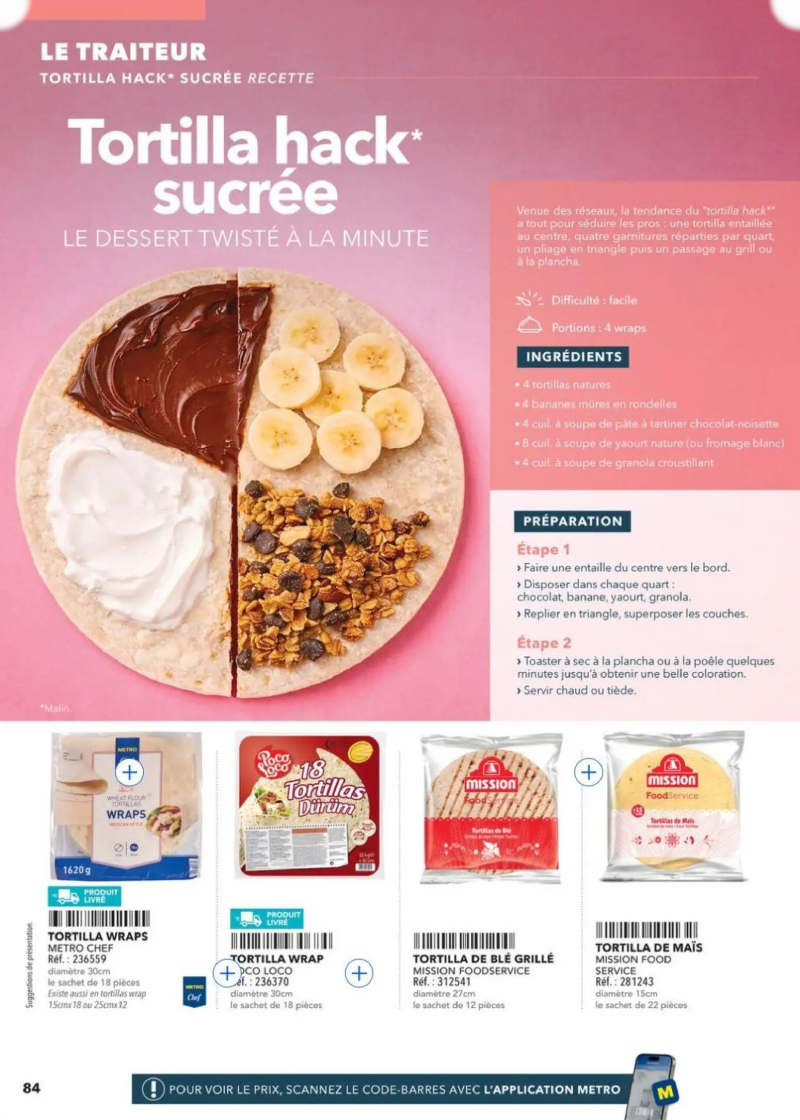 Metro catalogue du 14/04 – page 84
