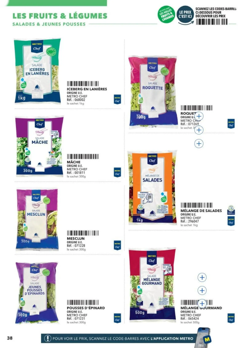 Metro catalogue du 14/04 – page 38