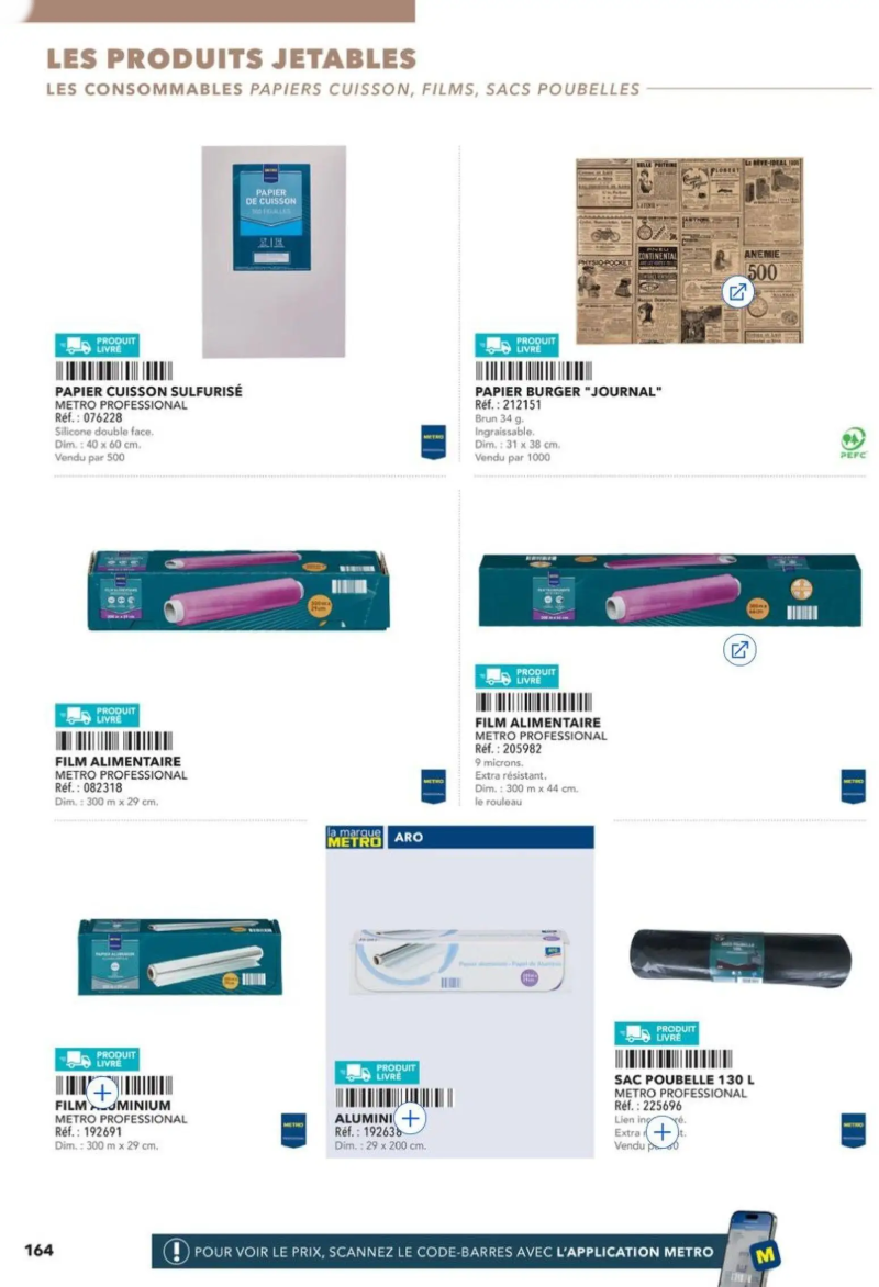 Metro catalogue du 14/04 – page 164