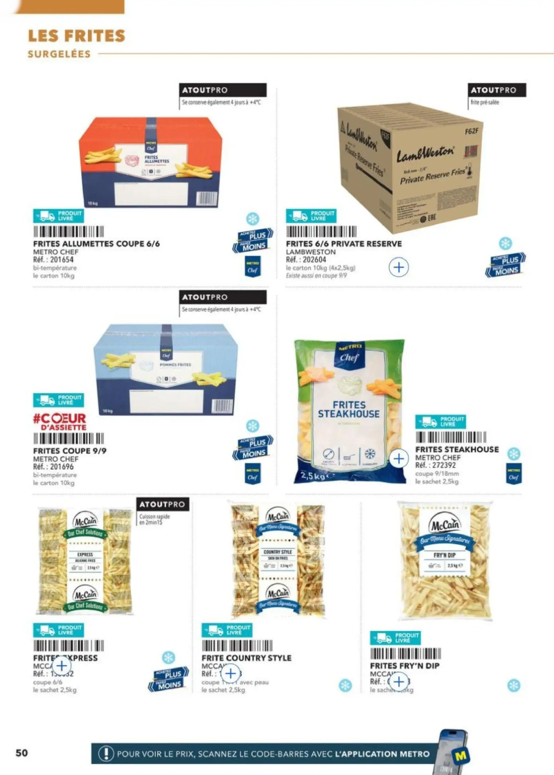 Metro catalogue du 14/04 – page 50