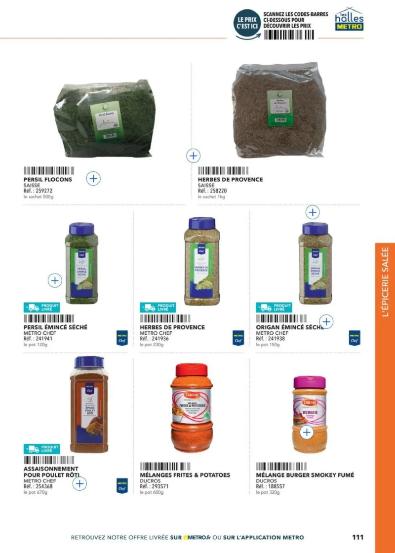 Metro catalogue du 14/04 – page 111