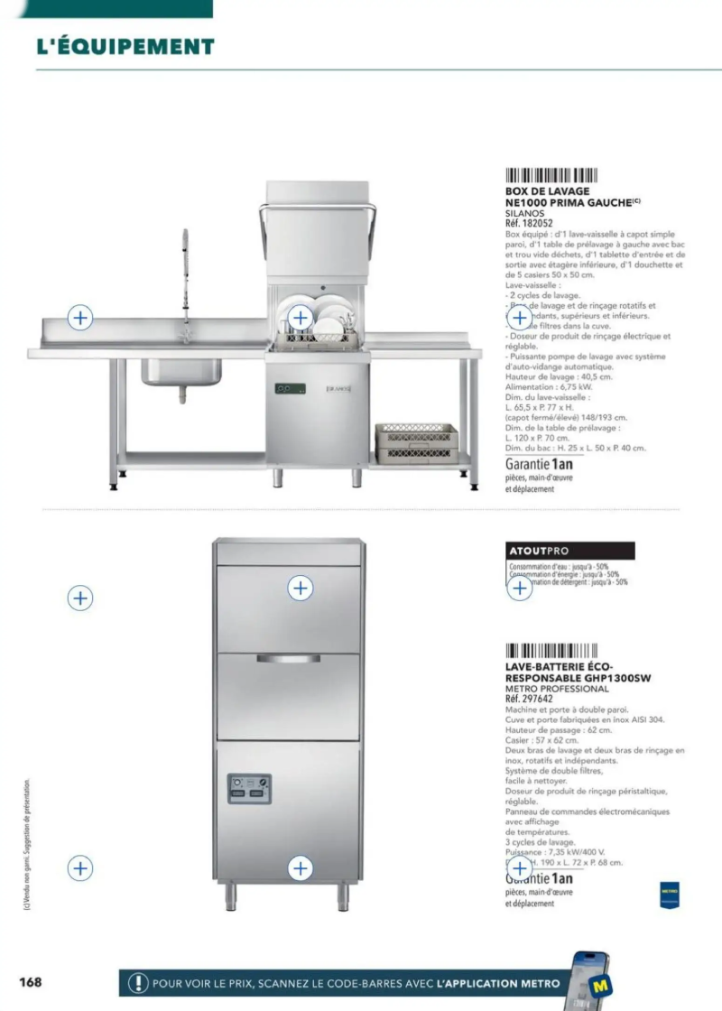 Metro catalogue du 14/04 – page 168