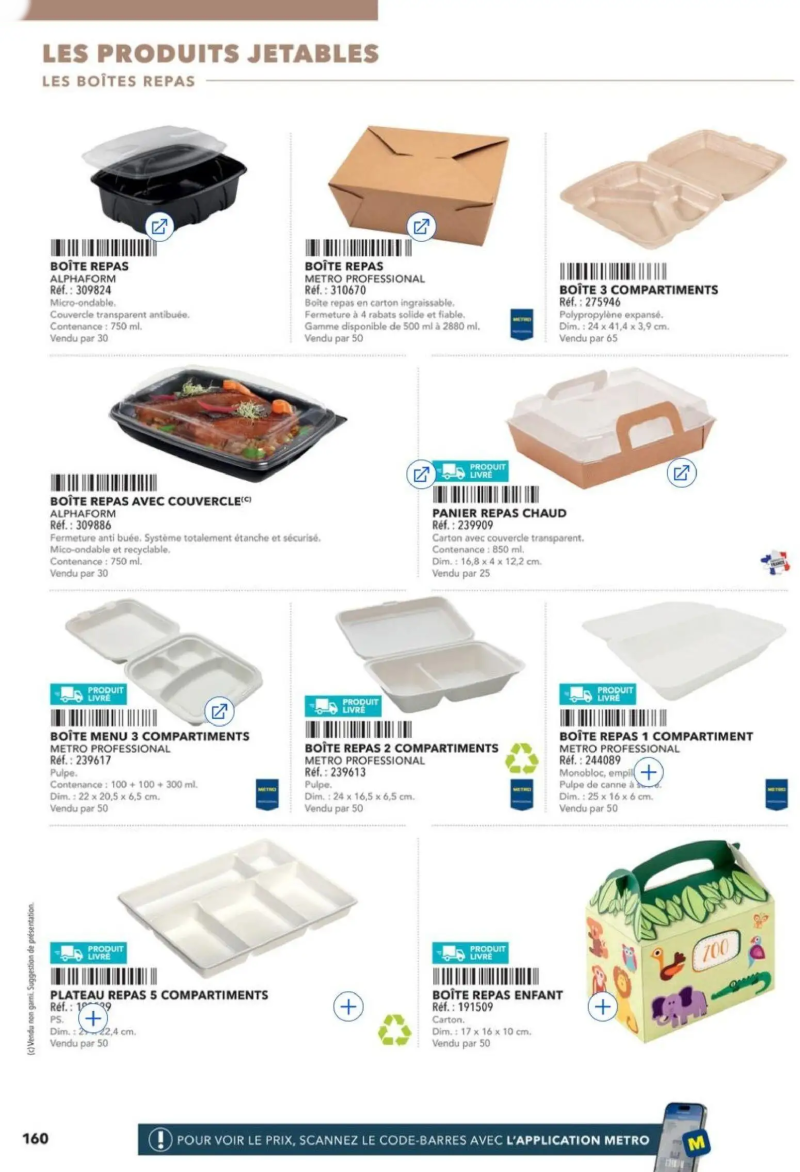 Metro catalogue du 14/04 – page 160