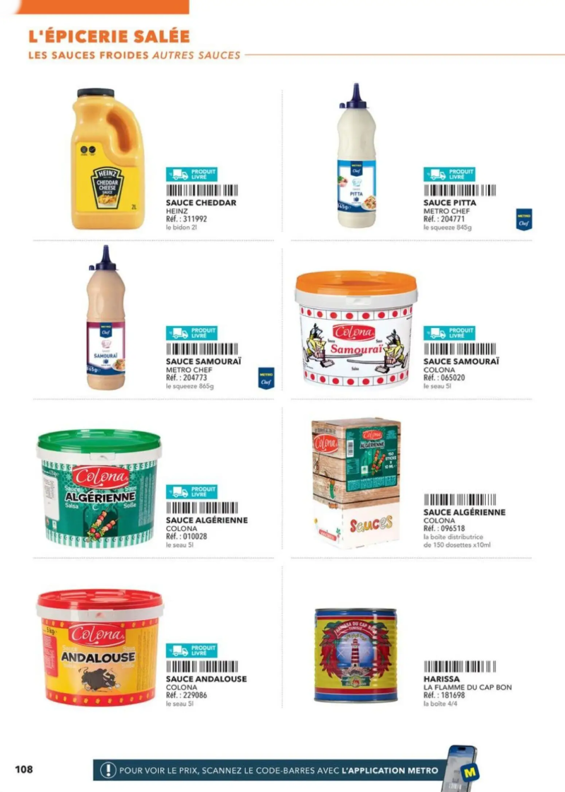 Metro catalogue du 14/04 – page 108
