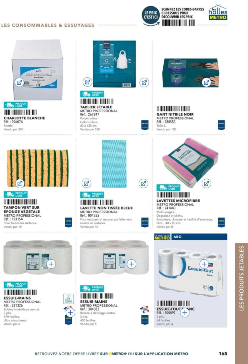 Metro catalogue du 14/04 – page 165