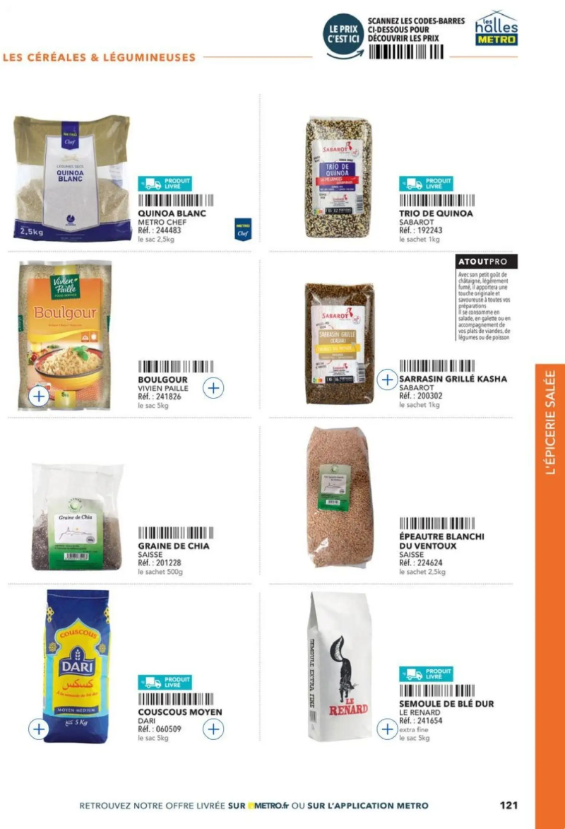 Metro catalogue du 14/04 – page 121