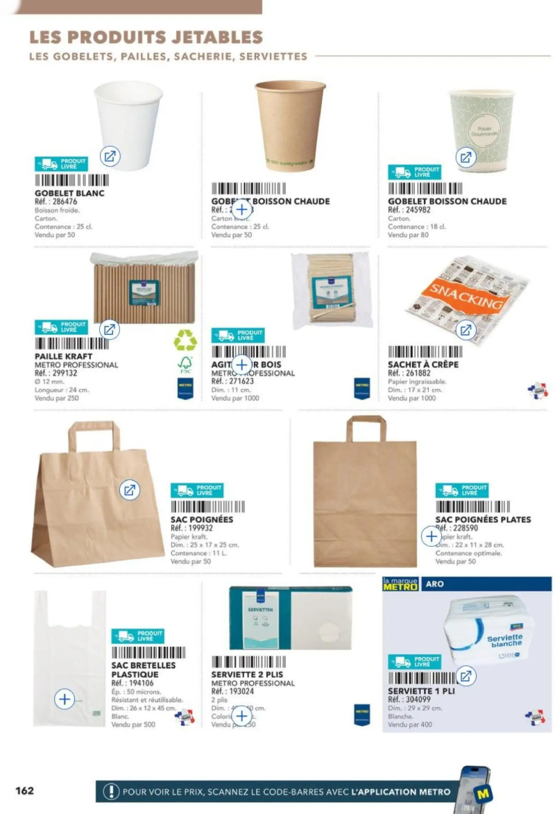 Metro catalogue du 14/04 – page 162