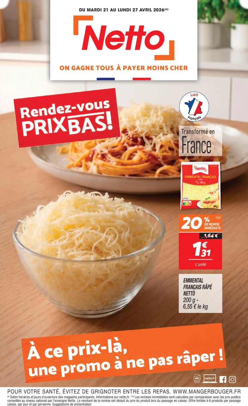 Netto catalogue du 21/04 – page 1