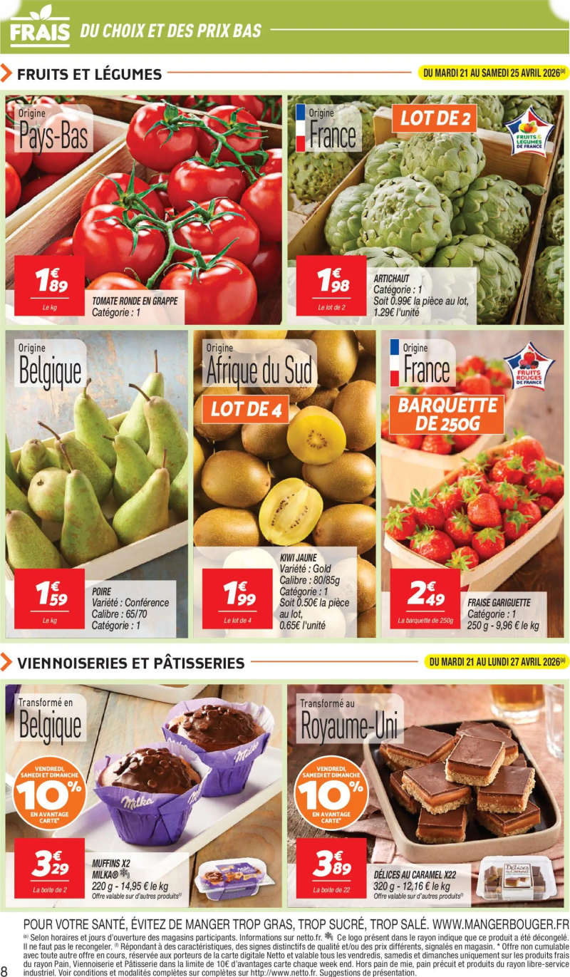 Netto catalogue du 21/04 – page 8