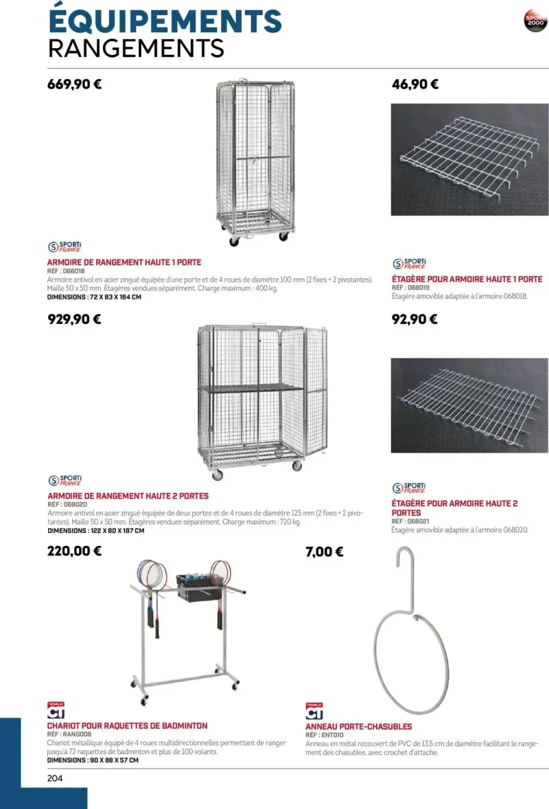 Sport 2000 catalogue du 01/06 – page 204