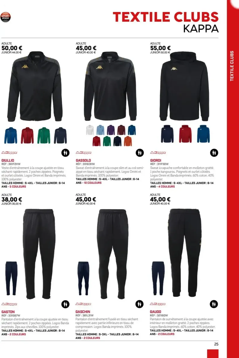 Sport 2000 catalogue du 01/06 – page 25
