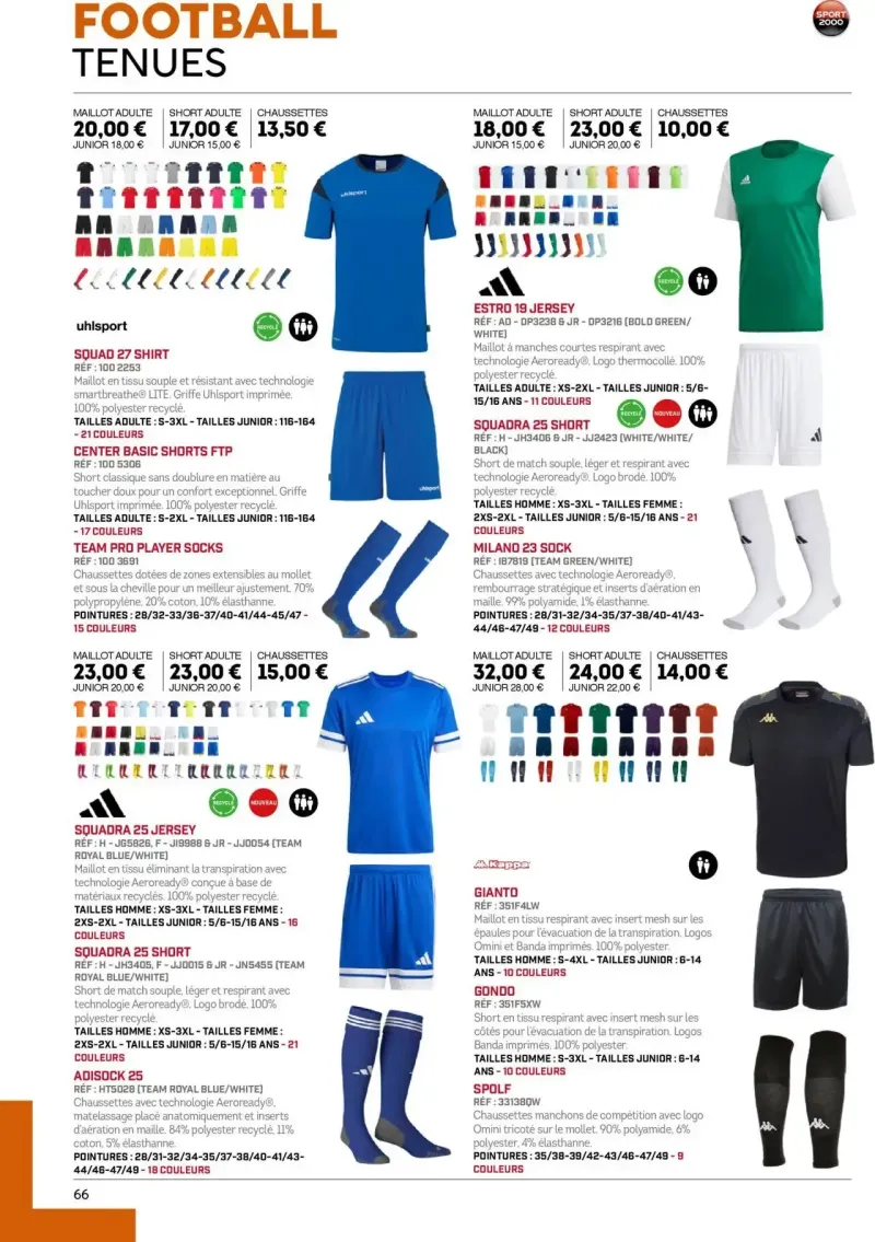 Sport 2000 catalogue du 01/06 – page 66