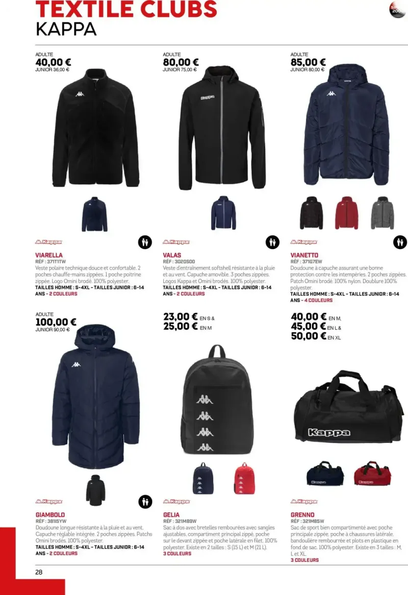 Sport 2000 catalogue du 01/06 – page 28