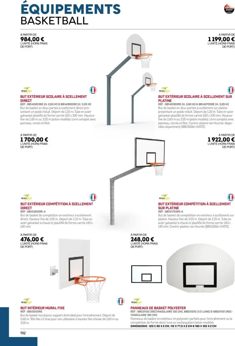 Sport 2000 catalogue du 01/06 – page 192