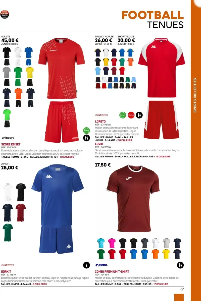 Sport 2000 catalogue du 01/06 – page 67