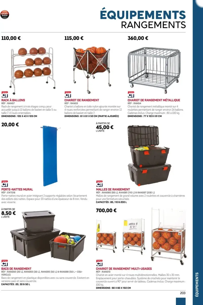 Sport 2000 catalogue du 01/06 – page 203