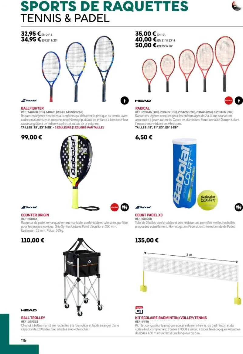 Sport 2000 catalogue du 01/06 – page 116