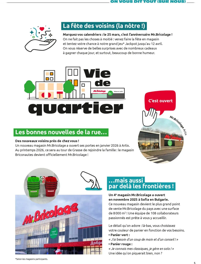 Mr.Bricolage catalogue du 01/04 – page 5