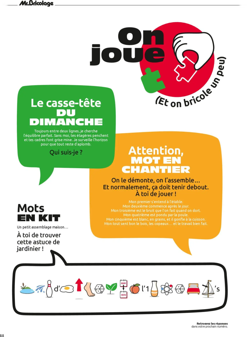 Mr.Bricolage catalogue du 01/04 – page 88