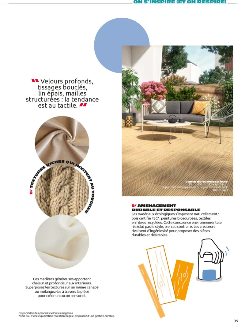 Mr.Bricolage catalogue du 01/04 – page 39