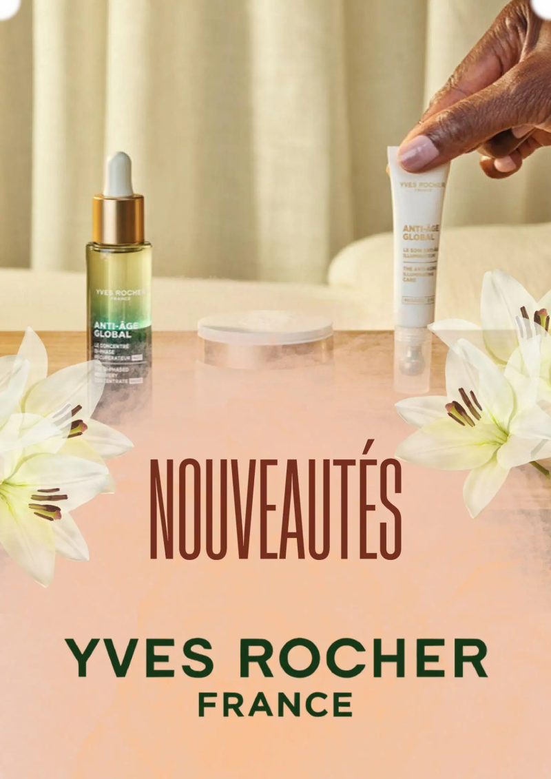 Yves Rocher catalogue du 01/04 – page 1