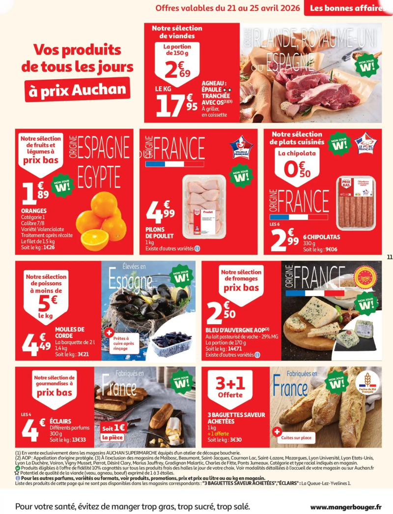 Auchan catalogue du 21/04 – page 11
