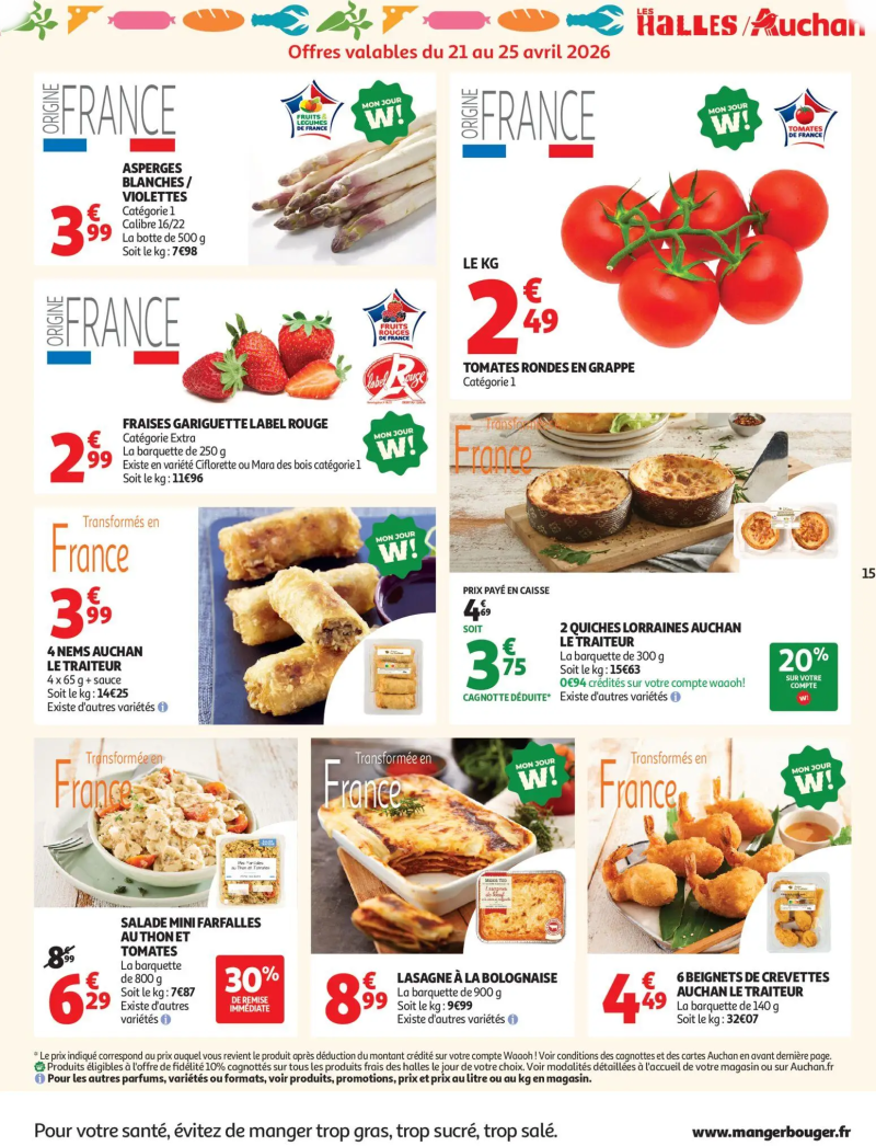 Auchan catalogue du 21/04 – page 15