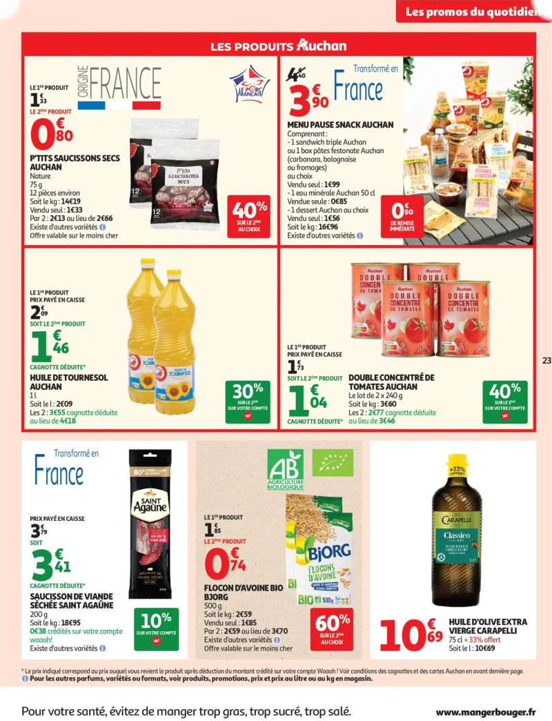 Auchan catalogue du 21/04 – page 23