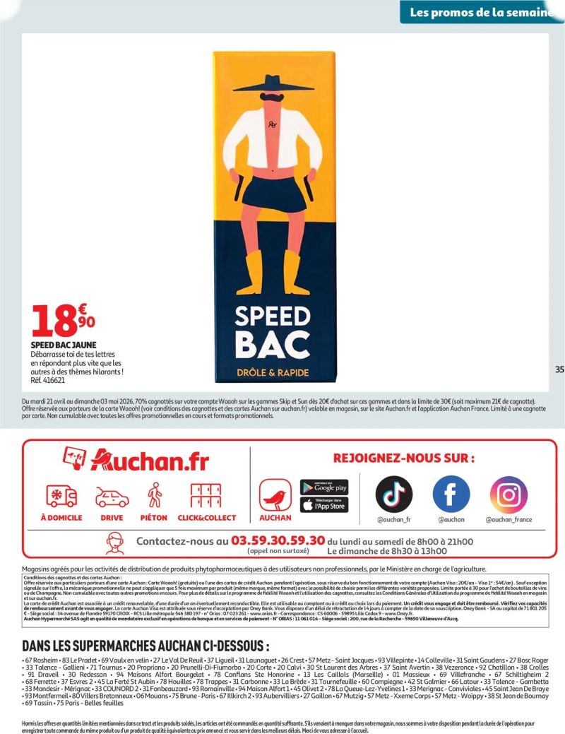 Auchan catalogue du 21/04 – page 35