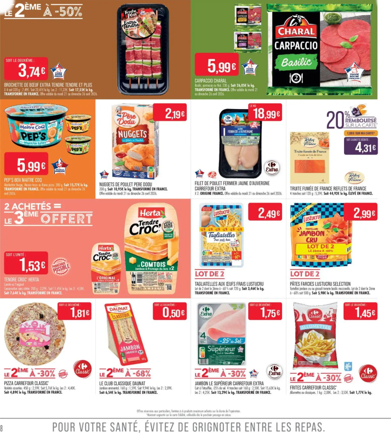 Supermarchés Match catalogue du 21/04 – page 8