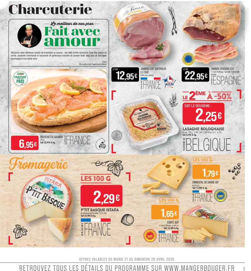 Supermarchés Match catalogue du 21/04 – page 5