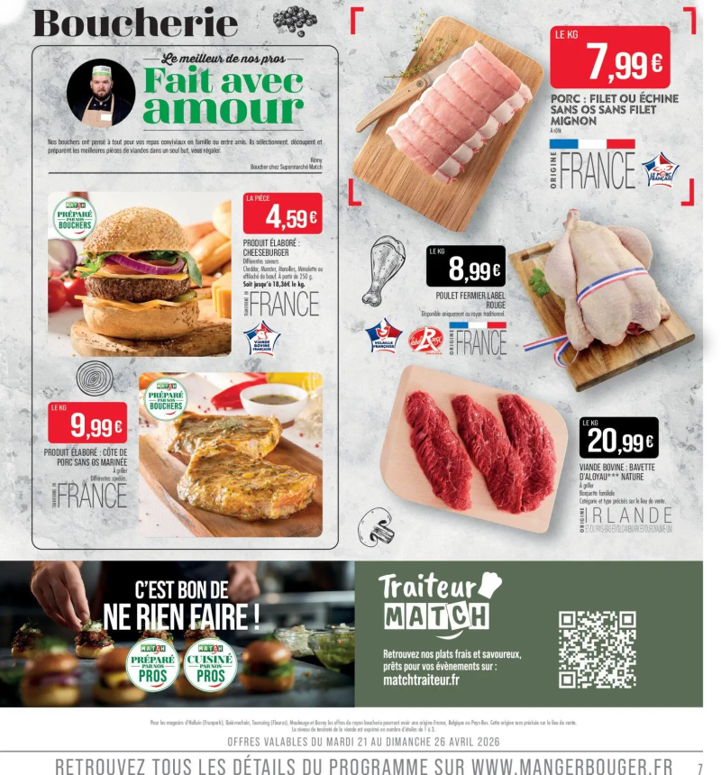 Supermarchés Match catalogue du 21/04 – page 7