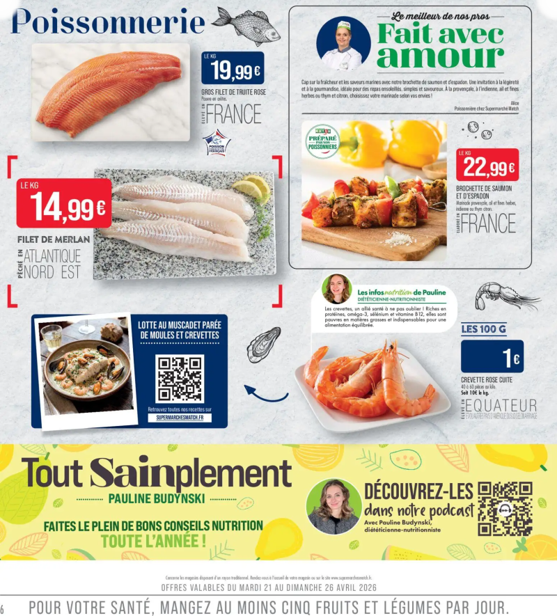 Supermarchés Match catalogue du 21/04 – page 6