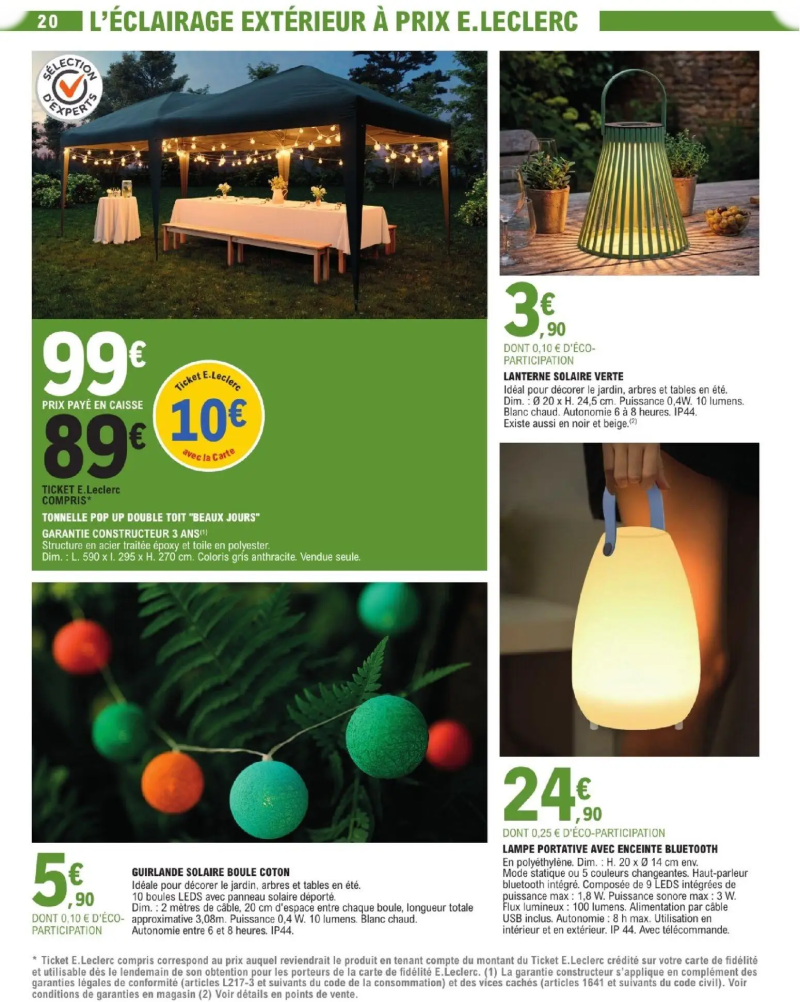 E.Leclerc catalogue du 21/04 – page 20