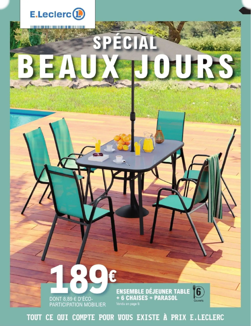 E.Leclerc catalogue du 21/04 – page 1