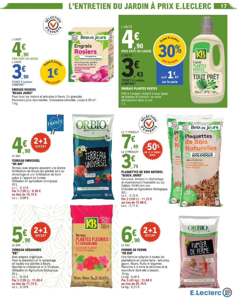 E.Leclerc catalogue du 21/04 – page 17
