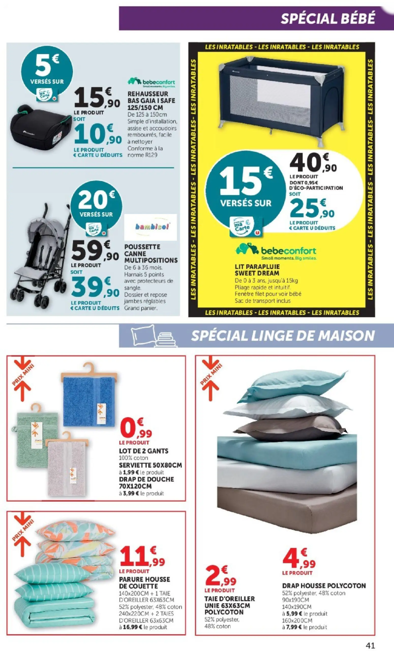 Hyper U catalogue du 21/04 – page 41